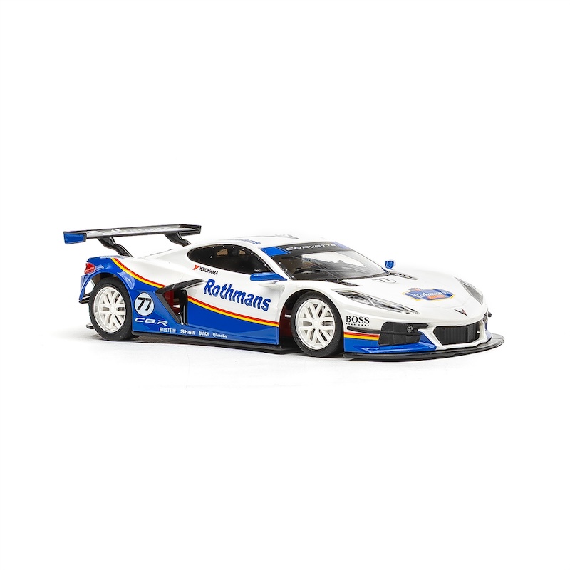 CORVETTE C8.R ROTHMANS MODRÝ LIVERY #77