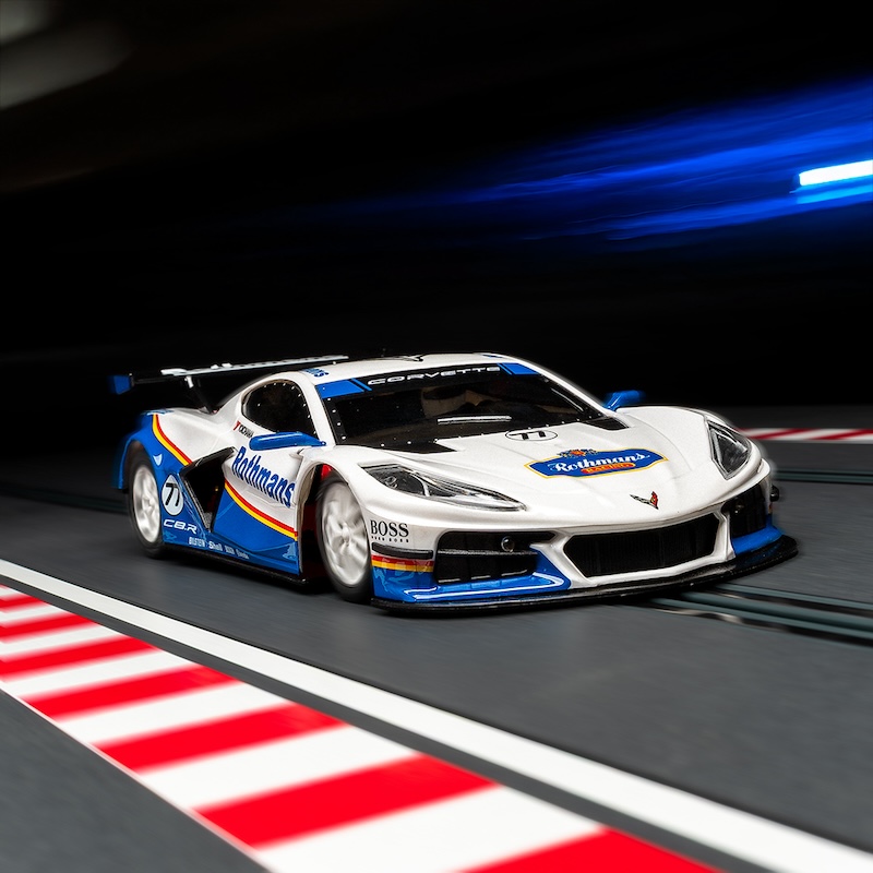 CORVETTE C8.R ROTHMANS MODRÝ LIVERY #77 - Obrázek 4