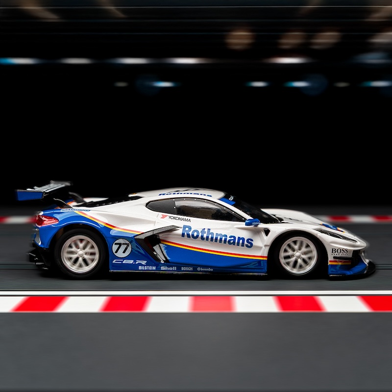 CORVETTE C8.R ROTHMANS MODRÝ LIVERY #77 - Obrázek 5