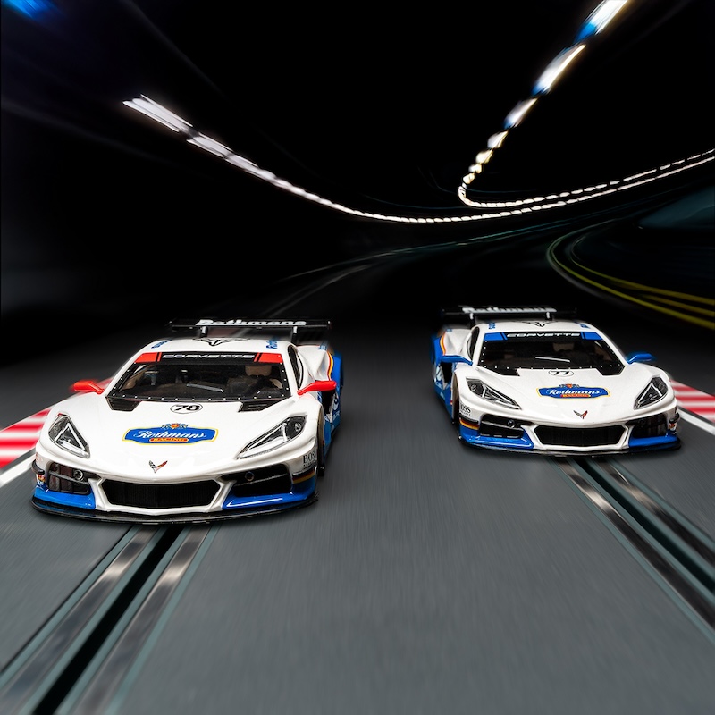 CORVETTE C8.R ROTHMANS MODRÝ LIVERY #77 - Obrázek 6
